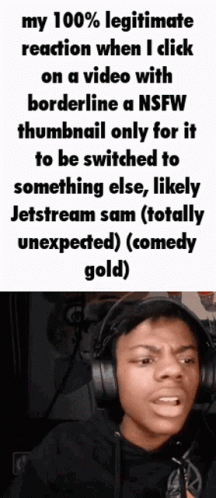 Man Wearing Headphones Making Funny Face GIF