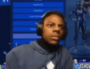 A Man Wearing Headphones Says " Ohio Denial " While Playing A Video Game GIF