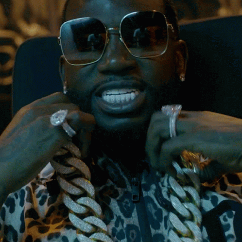 Man With Sunglasses And Yellow Smiley Face Teeth GIF