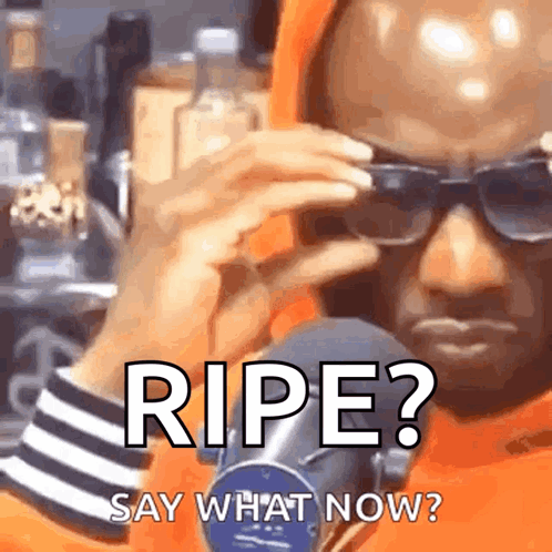 Sunglasses Man Ripe Say What GIF