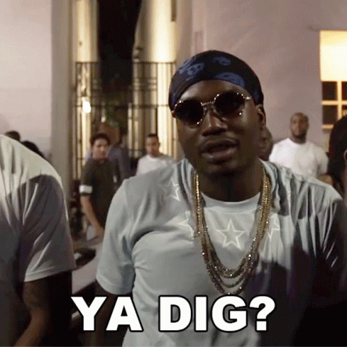 A Man Wearing Sunglasses Says Ya Dig GIF