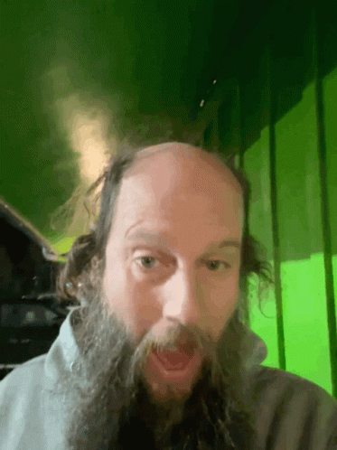 A Man With A Beard And A Bald Head GIF