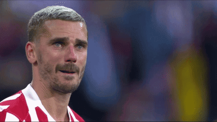 A Man With A Beard And Mustache Is Wearing A Red And White Striped Shirt GIF