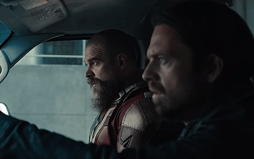 Bearded Man Asking About Super-Serum GIF