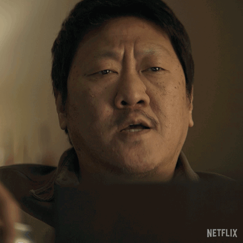 a man with a beard is asking who told you that from netflix