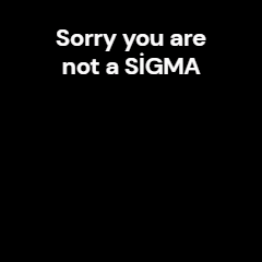 A Man With A Beard Is Holding His Finger To His Lips And Says Sorry You Are Not A Sigma GIF