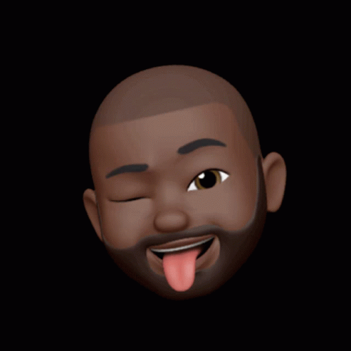 A Man With A Beard Is Making A Funny Face With His Tongue Out GIF
