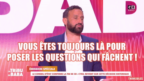 A Man With A Beard Is On A Cb Direct Channel GIF