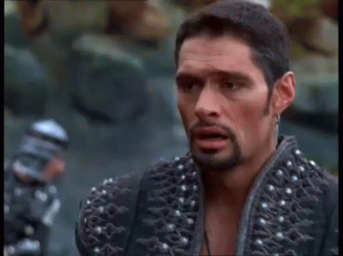 A Man With A Beard Is Saying I 'Ll Kill You GIF