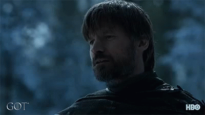 A Man With A Beard Is Shown In A Got Poster GIF