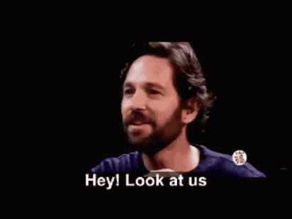 A Man With A Beard Is Smiling And Saying Who Would 'Ve Thought Not Me . GIF
