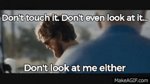 Man With Beard Talking To Another Man GIF