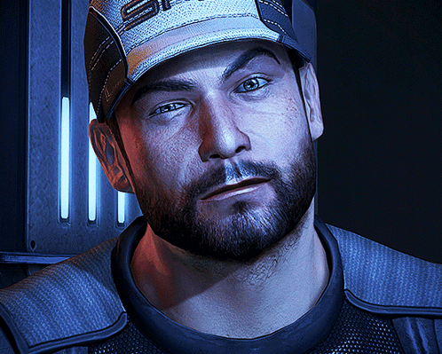 A Man With A Beard Is Wearing A Hat That Says ' Sd ' On It GIF