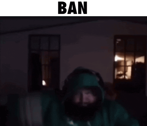 A Man With A Beard Is Wearing Headphones And A Green Hoodie And Says Oh My Bad Chat . GIF