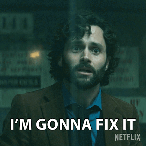 A Man With A Beard Says I 'M Gonna Fix It On Netflix GIF