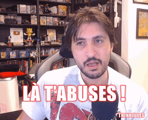 A Man With A Beard Says La Tabuses GIF
