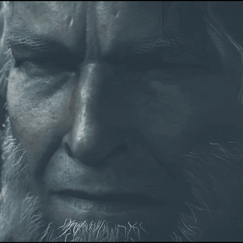 A Man With A Beard Says Oh My Gog In Red GIF