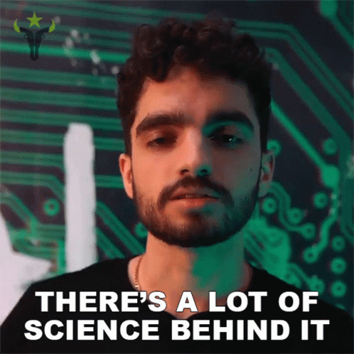 A Man With A Beard Says There Is A Lot Of Science Behind It GIF