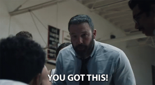 A Man With A Beard Says You Got This GIF