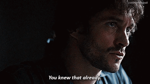 A Man With A Beard Says You Knew That Already . GIF