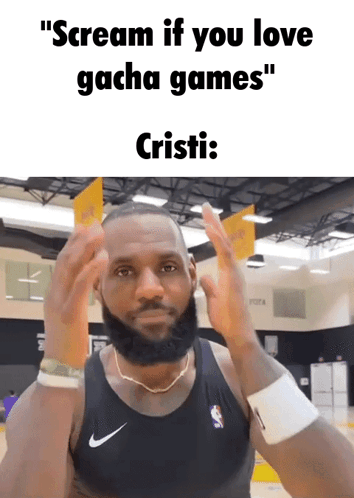 A Man With A Beard Wearing A Black Nike Tank Top GIF