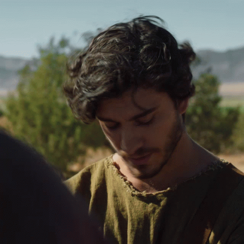 A Man With A Beard Wearing A Green Shirt GIF