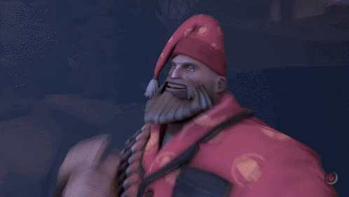A Man With A Beard Wearing A Santa Hat Says It 'S All Coming Together .. GIF