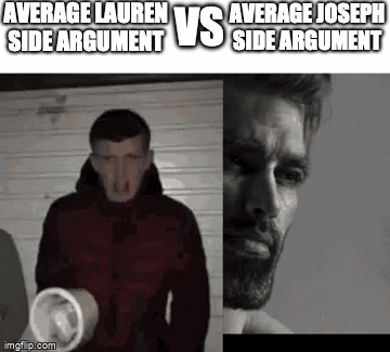 Man With Cup Standing Next To Another Man GIF