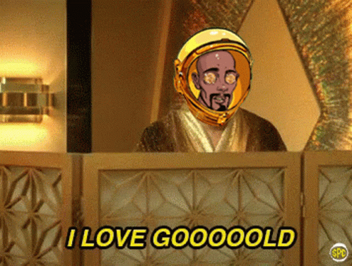 A Man With A Helmet On Says I Love Gooood GIF