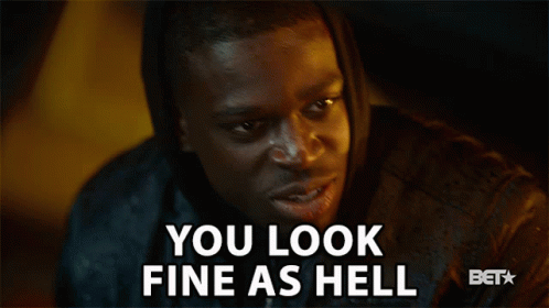 A Man With A Hood On Says You Look Fine As Hell GIF