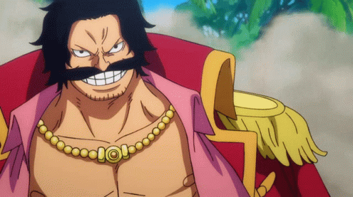 A Man With A Mustache Is Wearing A Necklace That Says Jojo GIF