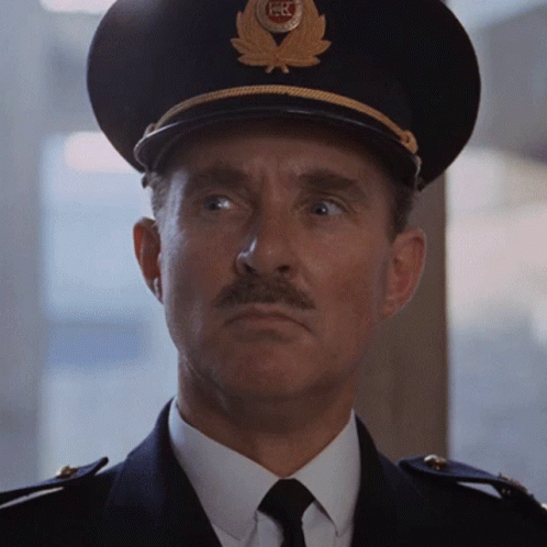 A Man With A Mustache Wearing A Hat That Says Rcc GIF