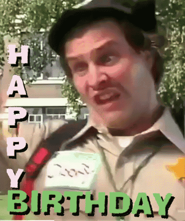 A Man With A Name Tag That Says Jon GIF