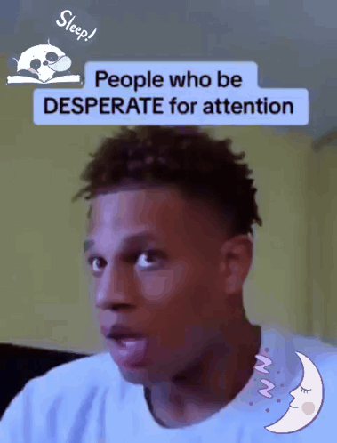 A Man With A Shocked Look On His Face Is Surrounded By Text That Says Sleep GIF