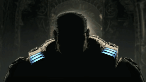 A Man With A Skull On His Hat Is Wearing A Military Uniform GIF