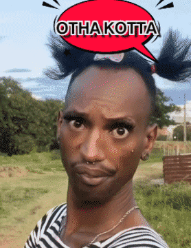 A Man With A Speech Bubble That Says Otha Kotta GIF