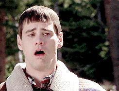 A Man With A Surprised Look On His Face Is Wearing A Sweater And Plaid Shirt GIF