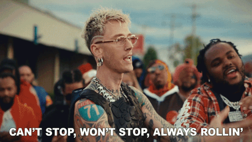 A Man With A Tattoo On His Arm That Says 71 On It GIF