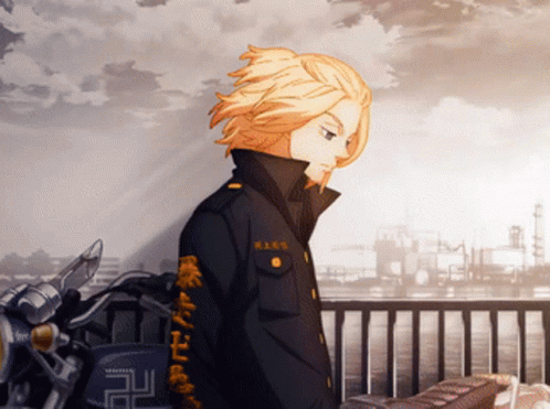 A Man With Chinese Writing On His Sleeves GIF