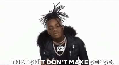 A Man With Dreadlocks And The Number 23 On His Jacket GIF