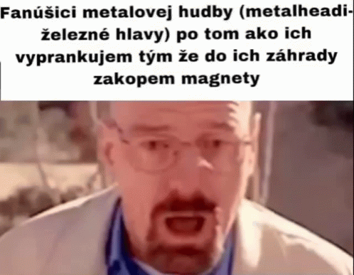 A Man With Glasses And A Beard Is Making A Funny Face With A Foreign Language Caption . GIF
