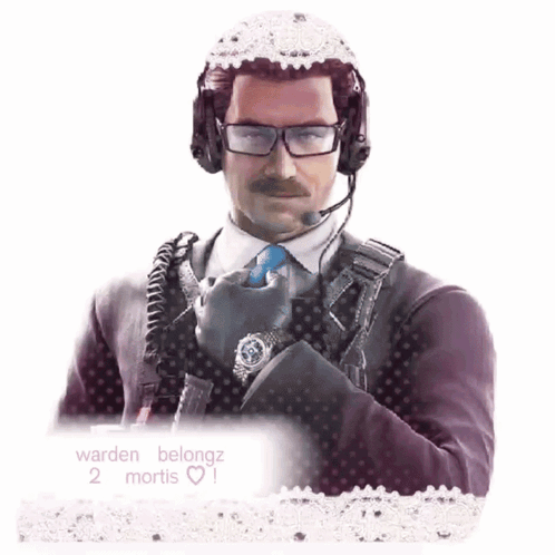 A Man With Glasses And A Crown On His Head Says Warden Belongz GIF