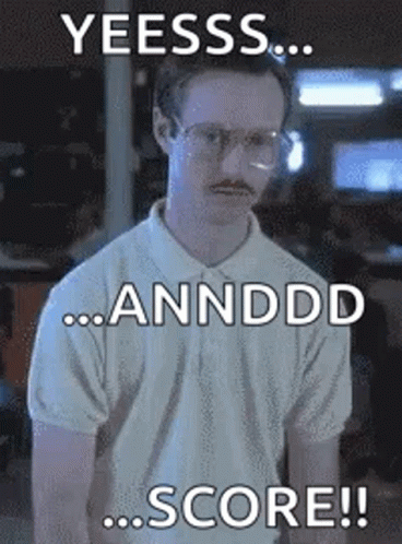 A Man With Glasses And A Mustache Is Wearing A White Shirt And A White Shirt . GIF