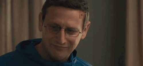 A Man With Glasses Is Crying And Saying I 'Ll Do Anything You Want . GIF