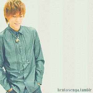 A Man With His Hands In His Pockets Stands In Front Of A White Background That Says Kentosenga.tumblr On It GIF