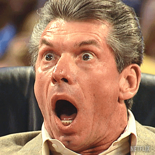 A Man With His Mouth Open And A Netflix Logo On The Bottom GIF