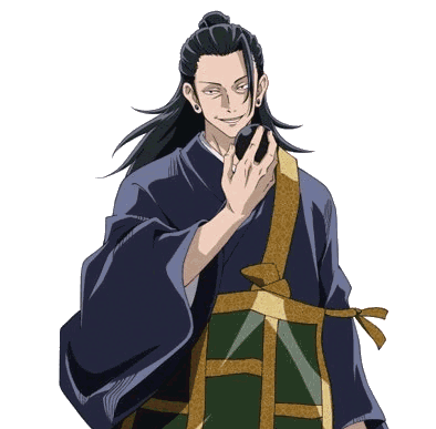 A Man With Long Hair Is Wearing A Kimono And Holding A Cell Phone GIF