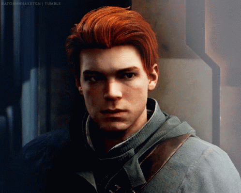 A Man With Red Hair Is Standing In Front Of A Wall And The Words Tumblr Are On The Bottom Of The Image GIF