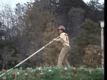 A Man With The Number 1 On His Back GIF