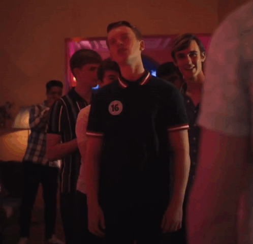 A Man With The Number 16 On His Shirt GIF